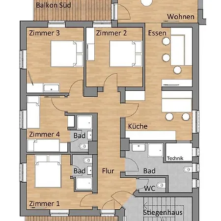 شقة Haus Alton -